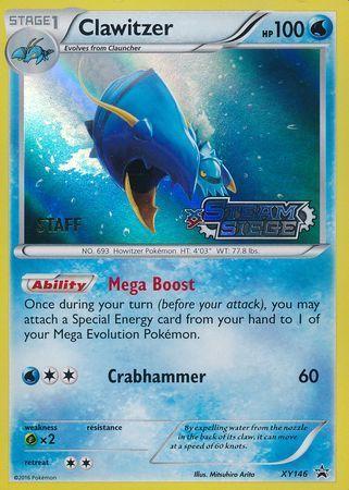 Clawitzer - XY146[Staff], XY Promos