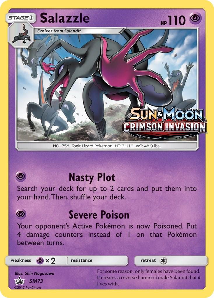Salazzle - SM73[Staff], SM Promos