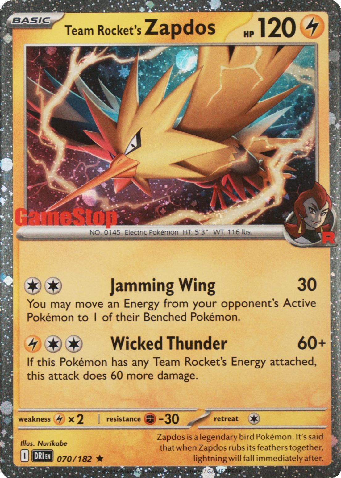 Team Rocket's Zapdos (Gamestop Exclusive), Miscellaneous Cards & Products