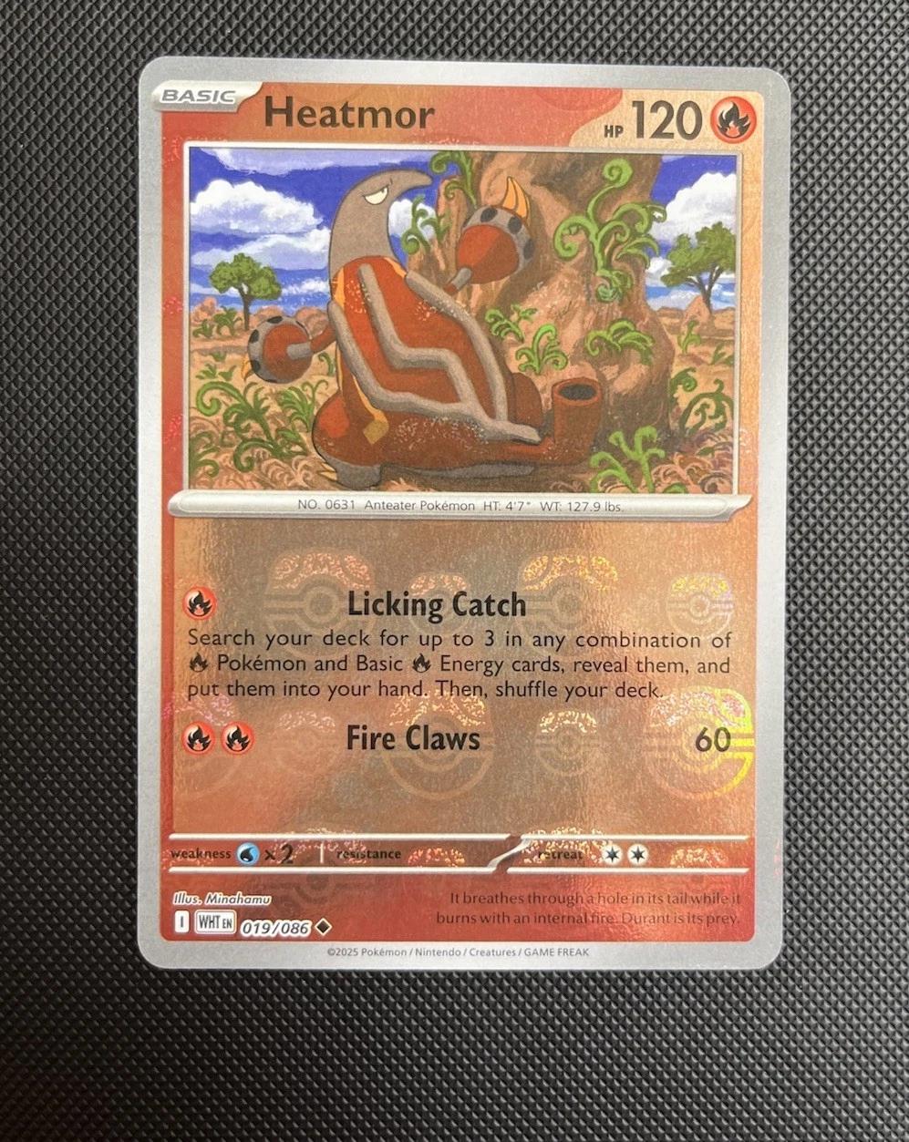 Heatmor (Master Ball Pattern), White Flare