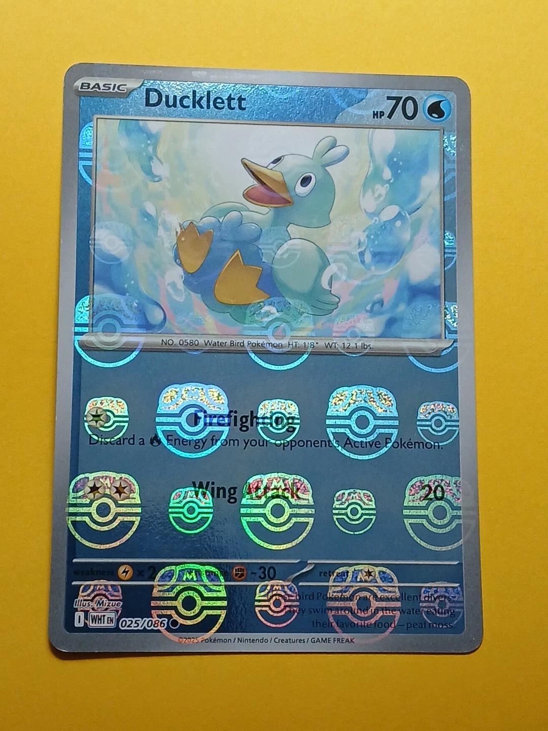 Ducklett (Master Ball Pattern), White Flare