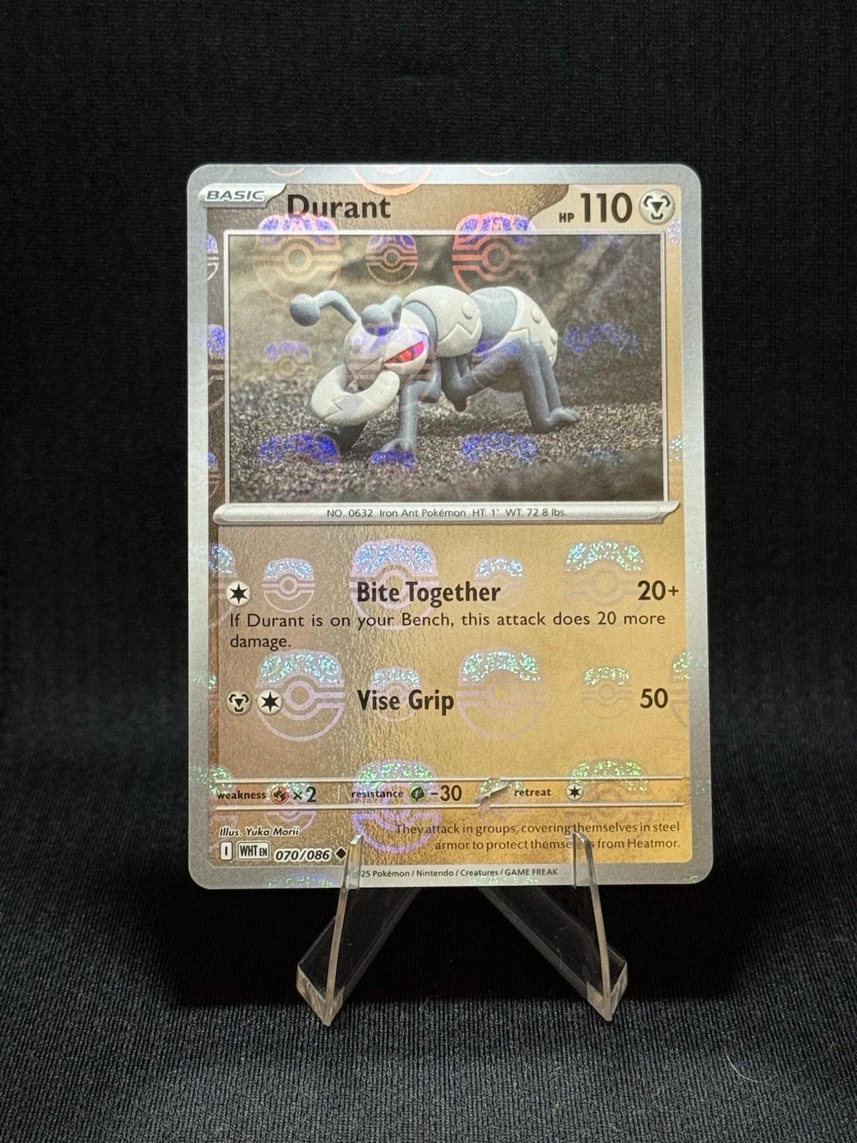 Durant (Master Ball Pattern), White Flare