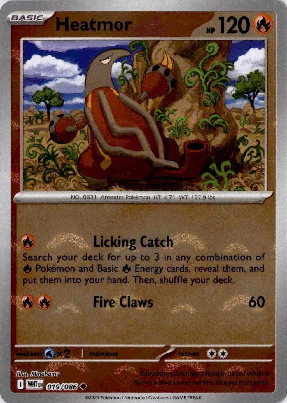 Heatmor (Poke Ball Pattern), White Flare