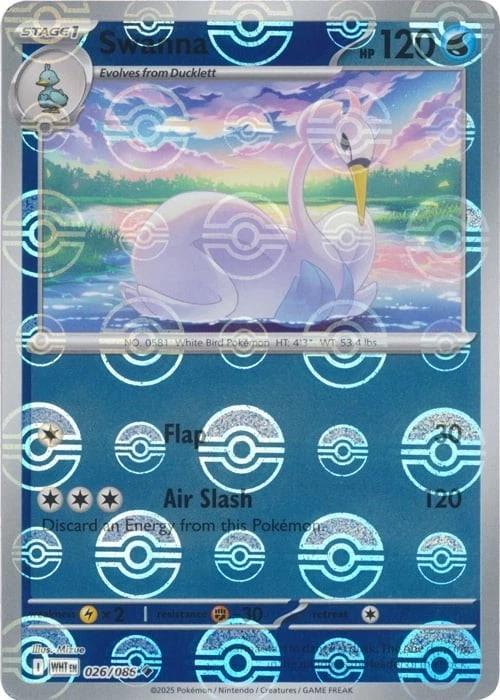 Swanna (Poke Ball Pattern), White Flare