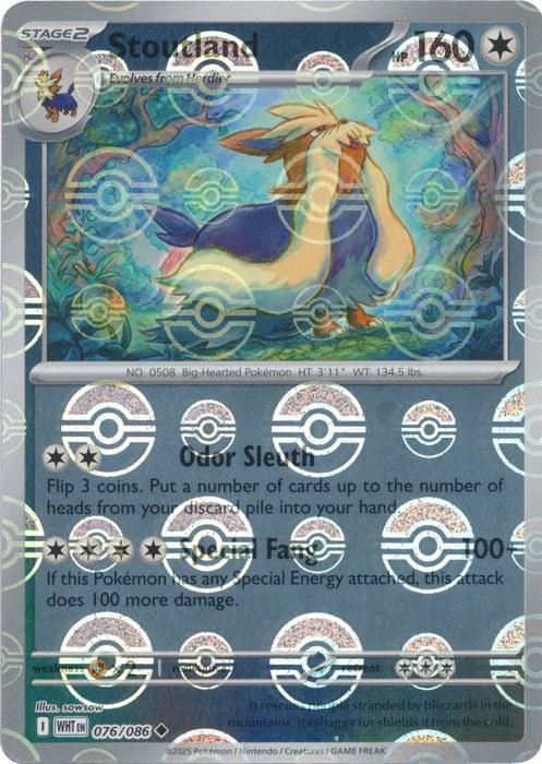 Stoutland (Poke Ball Pattern), White Flare