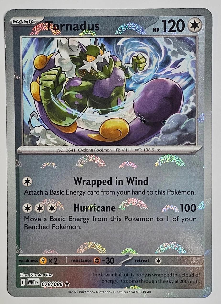 Tornadus (Poke Ball Pattern), White Flare