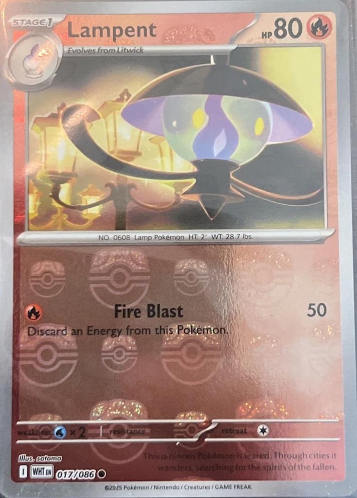 Lampent (Master Ball Pattern), White Flare