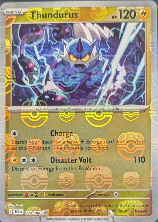 Thundurus (Master Ball Pattern), Black Bolt
