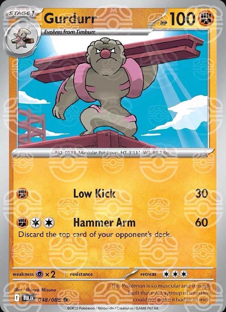Gurdurr (Master Ball Pattern), Black Bolt