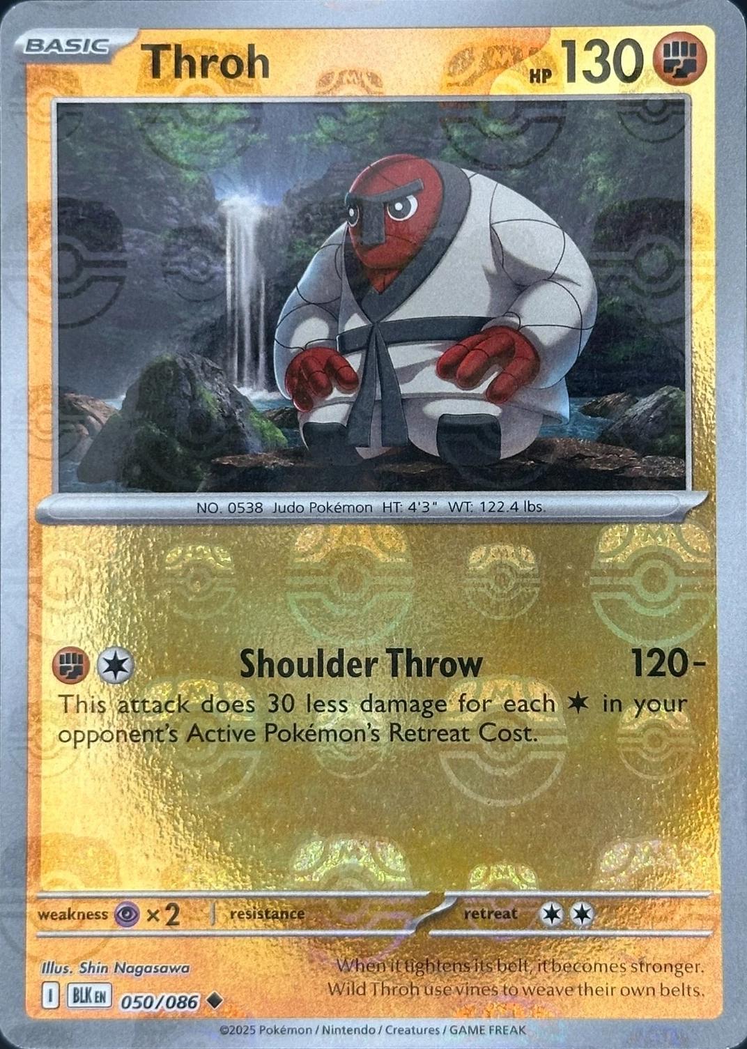 Throh (Master Ball Pattern), Black Bolt