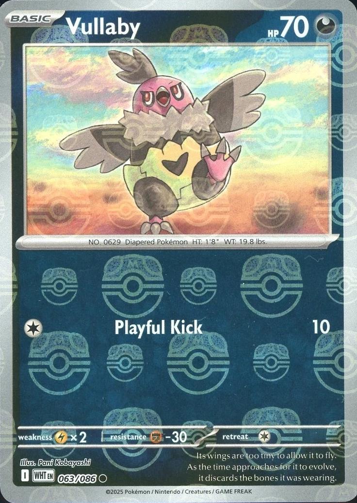 Vullaby (Master Ball Pattern), White Flare