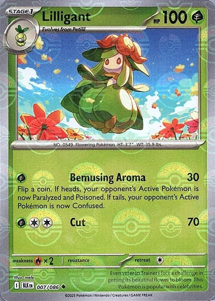 Lilligant (Poke Ball Pattern), Black Bolt