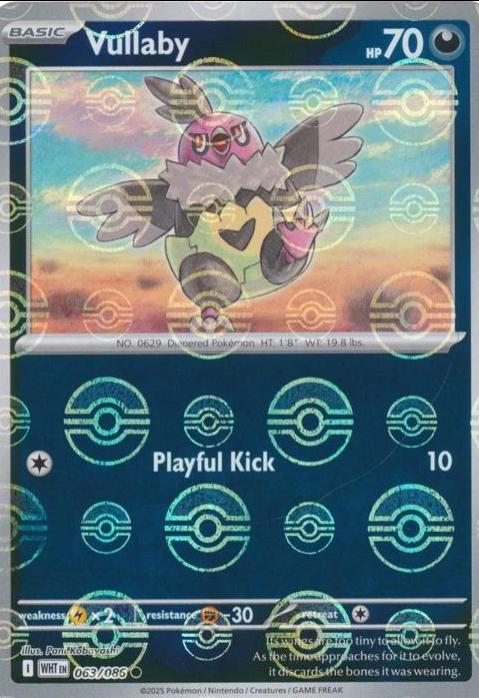 Vullaby (Poke Ball Pattern), White Flare