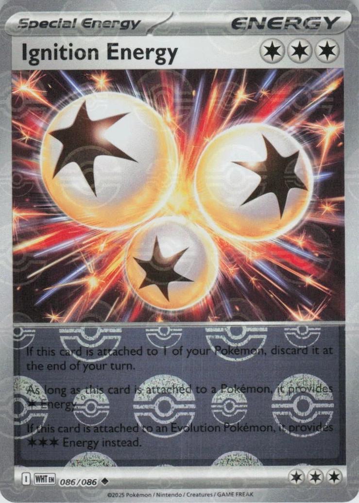 Ignition Energy (Poke Ball Pattern), White Flare