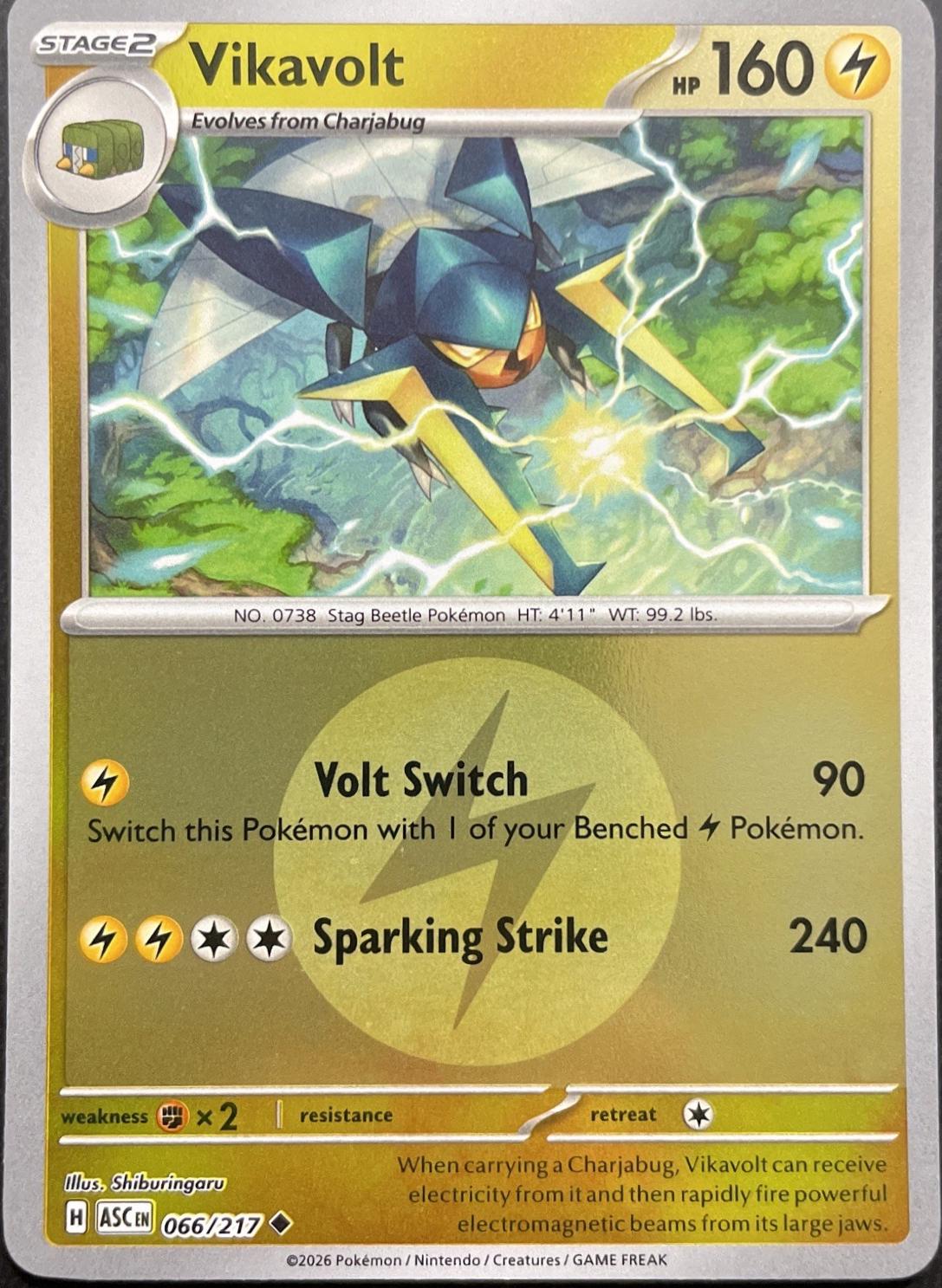 Vikavolt (Energy Symbol Pattern), Ascended Heroes