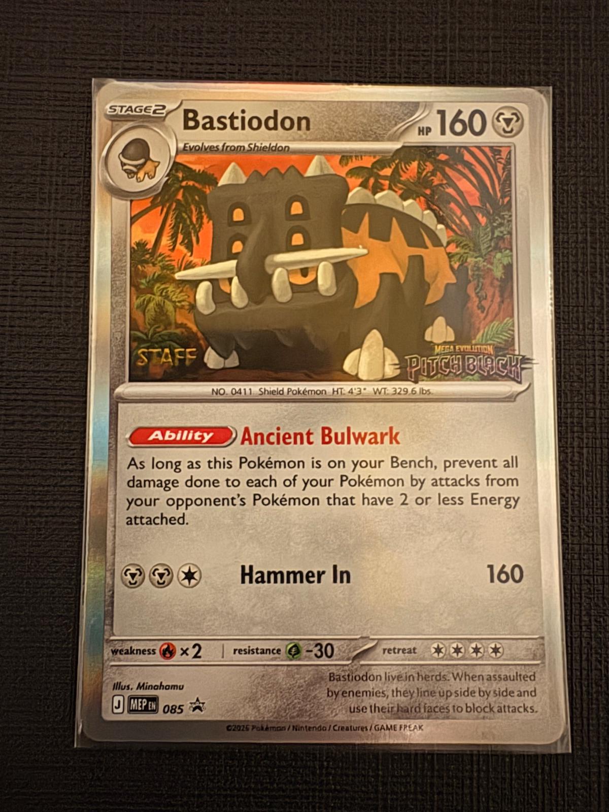 Bastiodon [Staff], Mega Evolution Promo