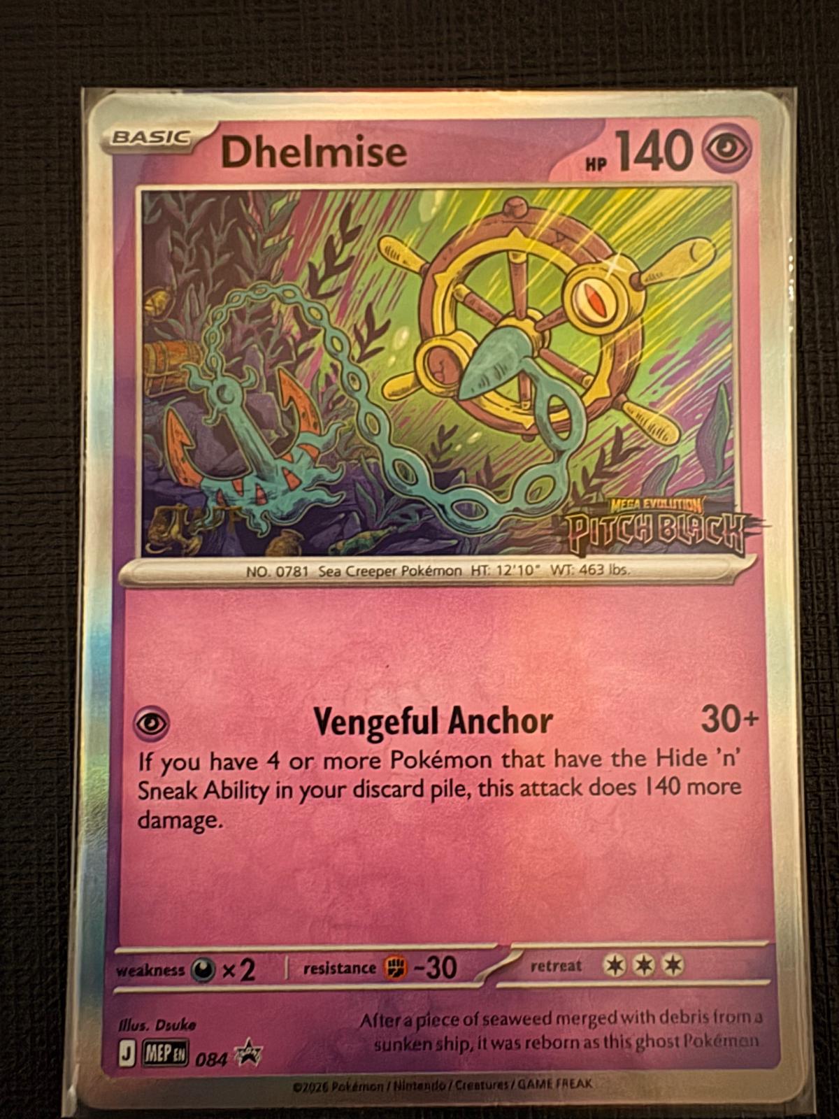 Dhelmise [Staff], Mega Evolution Promo