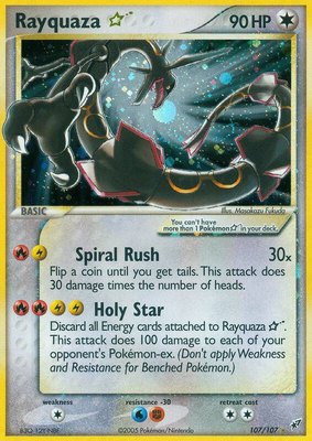 Rayquaza Star, EX Deoxys